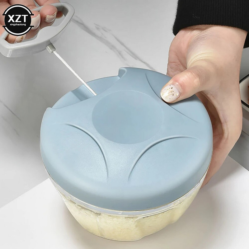 1PC kućanski ručni mlinci za meso Višenamjenski ručni sokovnik Blender 5 oštrica Kuhinjski procesori Kuhinjski alati