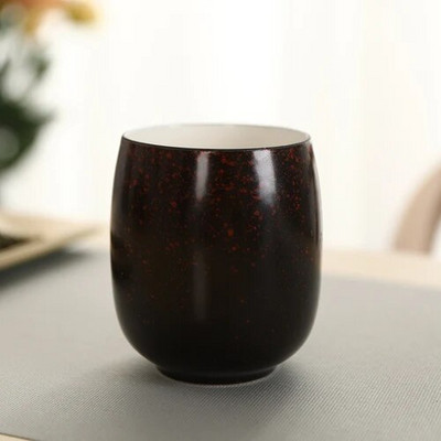 1db kínai kerámia teáscsésze kézzel készített fehér porcelán teáscsészék Kávés bögre csésze Mester teáskészlet Kiegészítők Háztartási italok