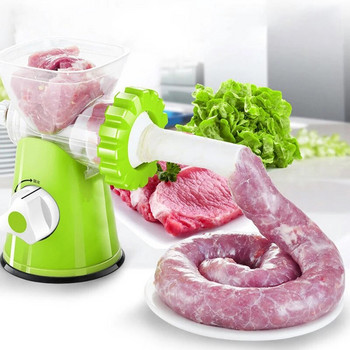Висококачествена многофункционална домашна ръчна месомелачка WALFOS за смилане на месо/зеленчуци/подправки, ръчно завъртана месомелачка, наденица