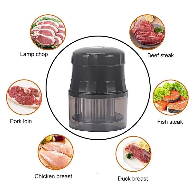 Uređaj za omekšavanje mesa Igla s 56 oštrica Igla za meko meso sa slomljenim tetivama Svinjski kotlet Pileći kotlet Pileća krilca Igla Čekić za meso