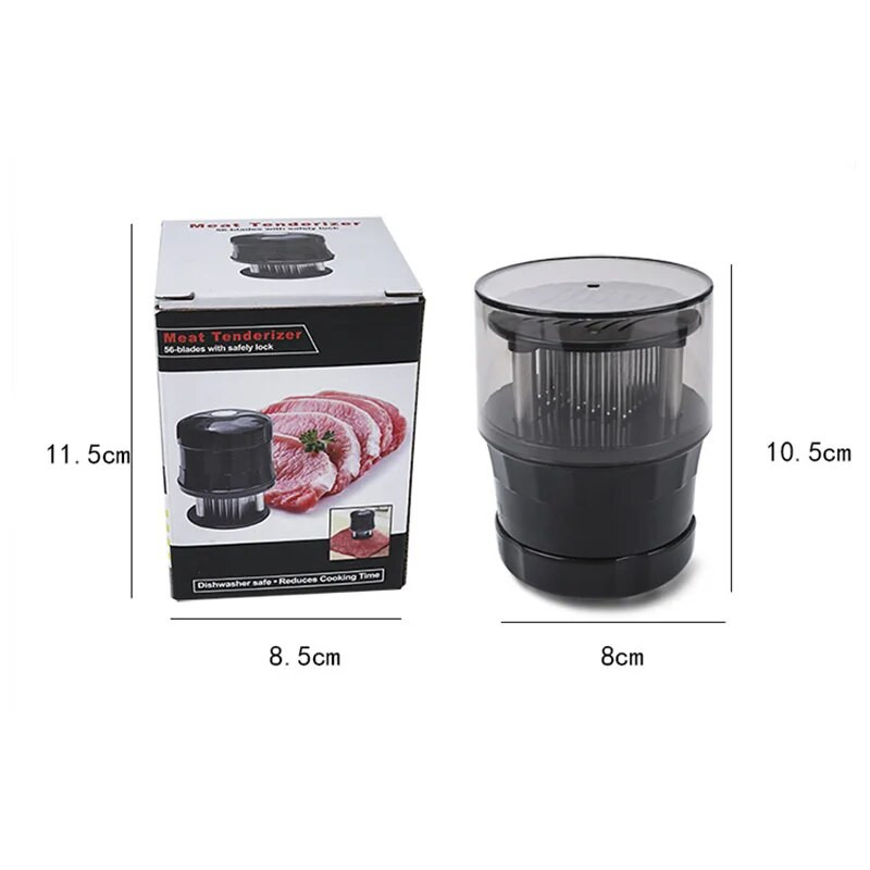 Uređaj za omekšavanje mesa Igla s 56 oštrica Igla za meko meso sa slomljenim tetivama Svinjski kotlet Pileći kotlet Pileća krilca Igla Čekić za meso