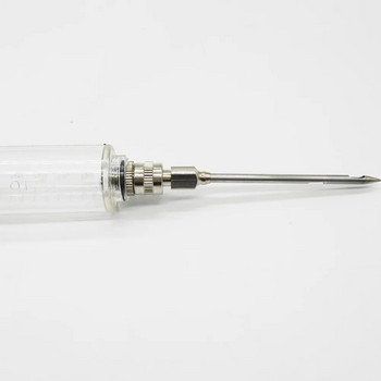 20ml/50ml/100ml Meat Injector 304 Stainless Steel Seasoning Injector - Marinade Injector Syringe