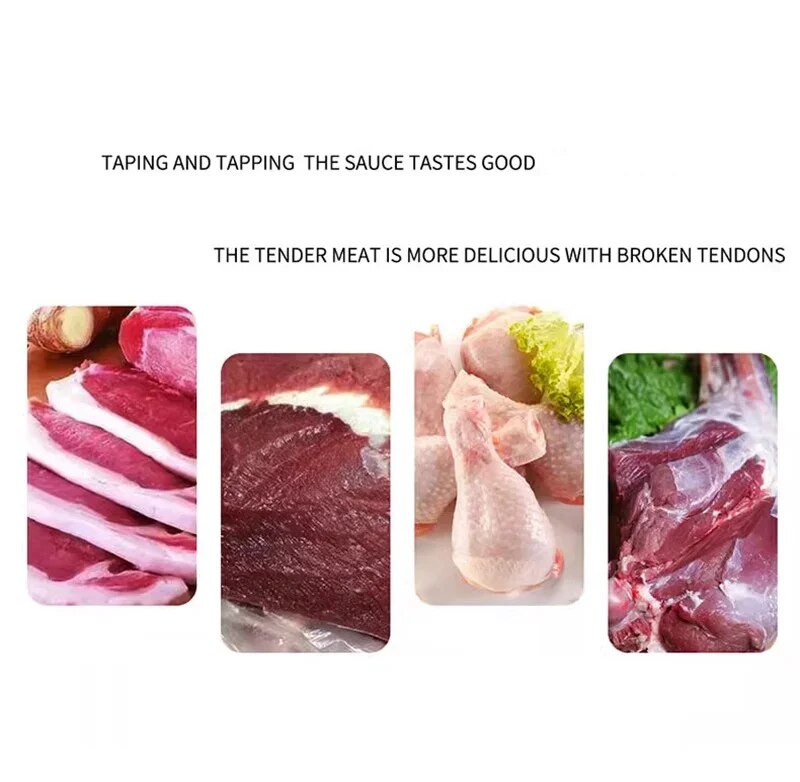 Kuhinjska igla za mekano meso od nehrđajućeg čelika Profesionalni alat za omekšavanje mesa za mekani goveđi odrezak Čekić za svinjske kotlete