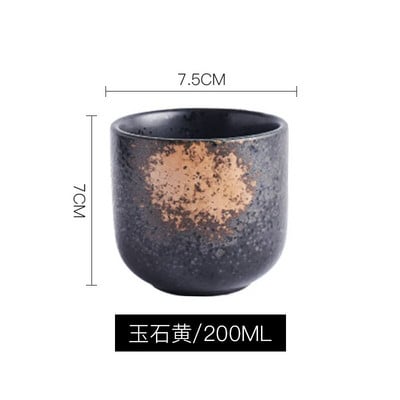 1kom keramičke šalice za kavu u japanskom stilu, porculanske osobne pojedinačne keramičke šalice za čaj Posuđe za piće, šalica za vino, šalice za vodu, veleprodaja