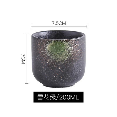1kom keramičke šalice za kavu u japanskom stilu, porculanske osobne pojedinačne keramičke šalice za čaj Posuđe za piće, šalica za vino, šalice za vodu, veleprodaja