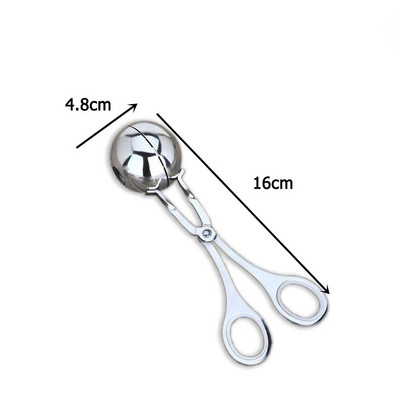 Nou-nouț convenabil Bucătărie Meatball Maker Clip bile de pește bile de orez pentru prepararea mucegaiului Accesorii de bucătărie 1 bucată