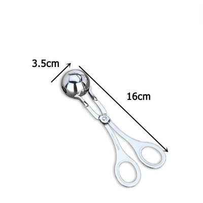 Nou-nouț convenabil Bucătărie Meatball Maker Clip bile de pește bile de orez pentru prepararea mucegaiului Accesorii de bucătărie 1 bucată