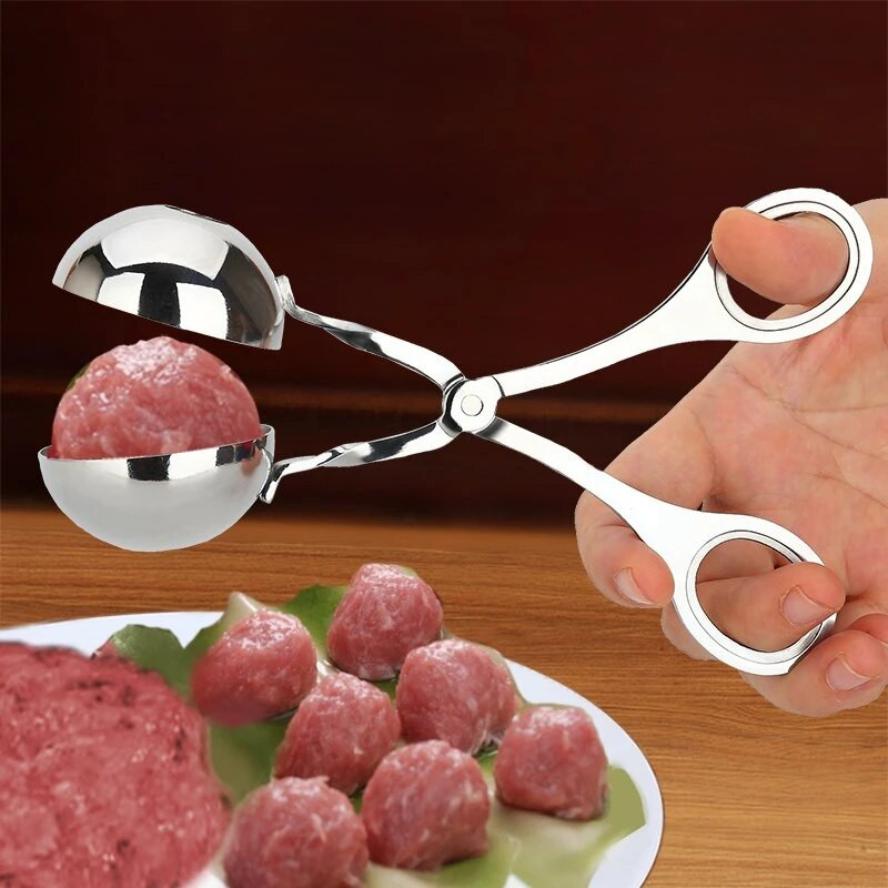 Nou-nouț convenabil Bucătărie Meatball Maker Clip bile de pește bile de orez pentru prepararea mucegaiului Accesorii de bucătărie 1 bucată