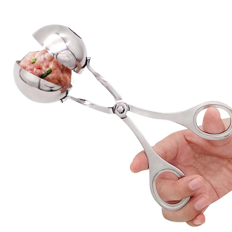 Nou-nouț convenabil Bucătărie Meatball Maker Clip bile de pește bile de orez pentru prepararea mucegaiului Accesorii de bucătărie 1 bucată