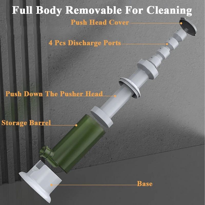 Punilica za kobasice s 4 cijevi za punjenje različite veličine Punjač za kobasice Brzi punjač za kobasice Šprica za punjenje Mali alati za kobasice