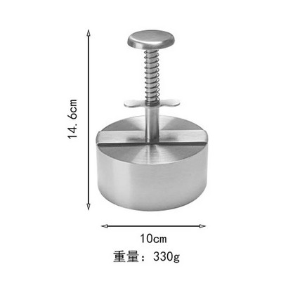 304 din oțel inoxidabil Hamburger Carne Presă Burger Patty Maker Mucegai Manual Tort Carne de Vită Porc Orez Presă de Fabricare Forme de Gratar Carne Instrument