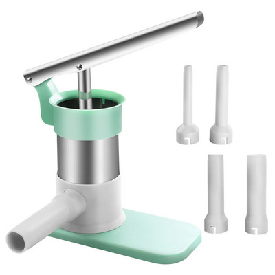 Preša za punjenje mesa za kobasice Horizontalni aparat za kobasice Kuhinjski alat za izradu domaćih kobasica Pribor za punjenje za kobasice