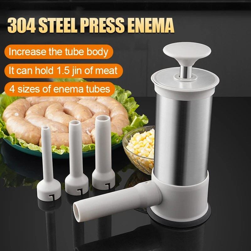 Aparat za pečenje kobasica Ručni aparat za ćufte Punilo za kobasice Domaći alat Dual Use Dodaci za ćufte za kobasice Punilo za ćufte za kobasice