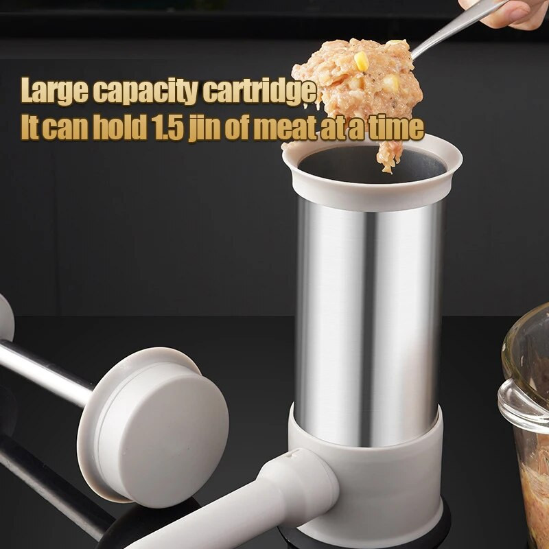Aparat za pečenje kobasica Ručni aparat za ćufte Punilo za kobasice Domaći alat Dual Use Dodaci za ćufte za kobasice Punilo za ćufte za kobasice