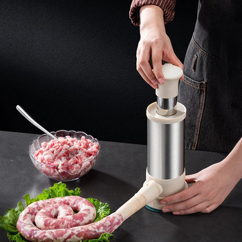 GIANXI304 Χειροποίητο λουκάνικο κλύσμα από ανοξείδωτο ατσάλι Κιτ Κουζίνας Κρέατος Κουζίνας Γέμισης Κρέατος Κιτ κουζίνας