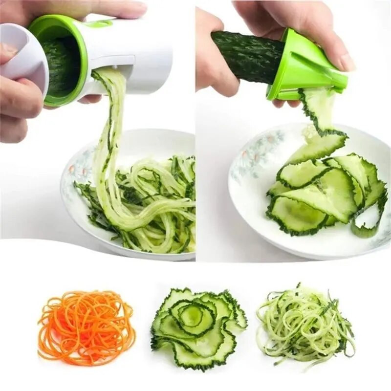 1 kom Heavy Duty Spiralizer Rezač Spiralni Rezač Povrća Rezač Tikvica Tjestenina Rezanci Špageti Multifunkcionalni Rezač Hrane