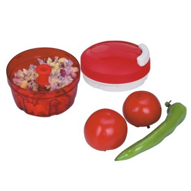 Mini višenamjenski ručno rađeni rezač povrća Gnječilica za češnjak Prijenosni mlin za mljevenje čilija Sjeckalica za hranu Kuhinjski alati