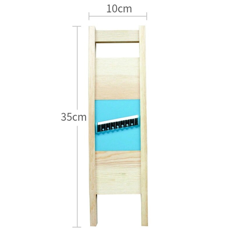 Täispuidust kartulivõre Viilutaja Köögivilja riiv Lainepapi võrgulõikur Lõikur Wave Nuga Hakkur Salat Köögitööriist Purustaja Piss