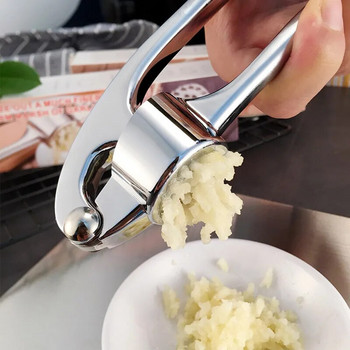 Leeseph Professional Kitchen Garlic Press Heavy Crush Σκόρδο με μαλακή λαβή Εύκολο στο καθάρισμα και εξαιρετικά ανθεκτικό