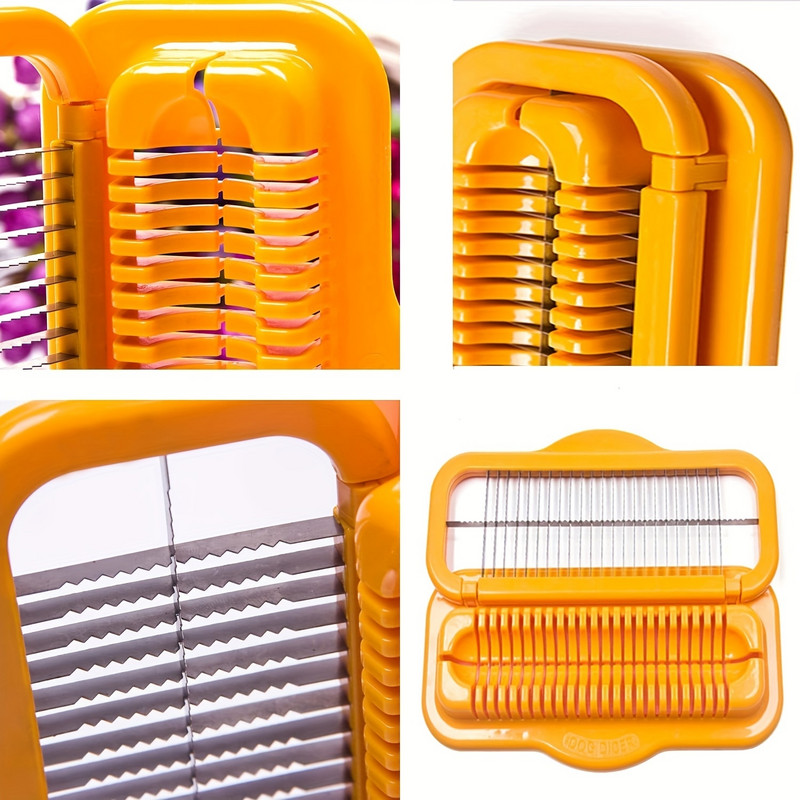 1 vnt bananų pjaustyklė nerūdijančio plieno daugiafunkcė dešrainių pjaustyklė dešrų pjaustyklė daržovių braškių pjaustyklė virtuvės įrankiai