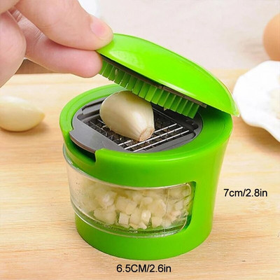 Kuhinjski alati Višenamjenska kutija za češnjak Preša za češnjak Gnječilica za češnjak od nehrđajućeg čelika Ručna dvostrana preša za češnjak Home Gadget