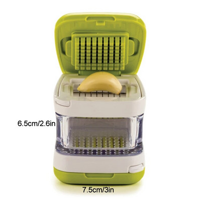 Kuhinjski alati Višenamjenska kutija za češnjak Preša za češnjak Gnječilica za češnjak od nehrđajućeg čelika Ručna dvostrana preša za češnjak Home Gadget