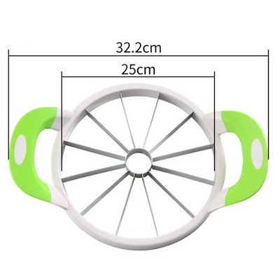 Rezač za lubenicu Rezač za voće od nehrđajućeg čelika Dinja za rezanje jabuka CorerTools Kućni dodaci Alat za kuhinjske dodatke