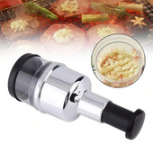 Ručni rezač češnjaka Sjeckalica za mljevenje češnjaka od nehrđajućeg čelika Ručna drobilica za češnjak Gulilica Kuhinjski uređaj za povrće u kućanstvu