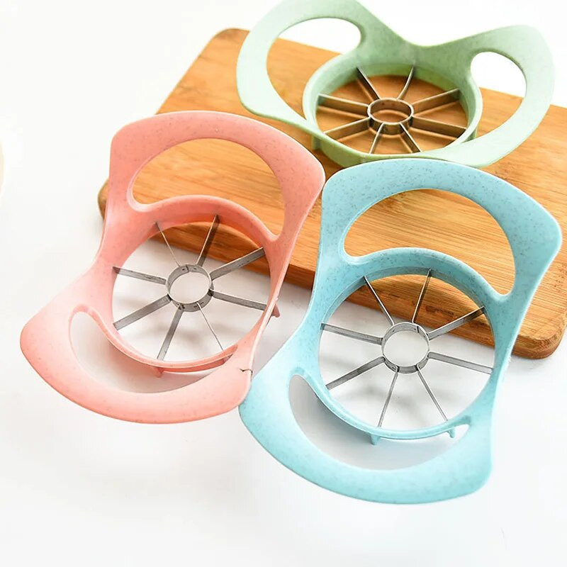 Višenamjenska pšenična slama od nehrđajućeg čelika, cjepač za rezanje voća, rezač jabuka za uklanjanje alata za izrezivanje plodova iz voća, artefakt za rezanje voća