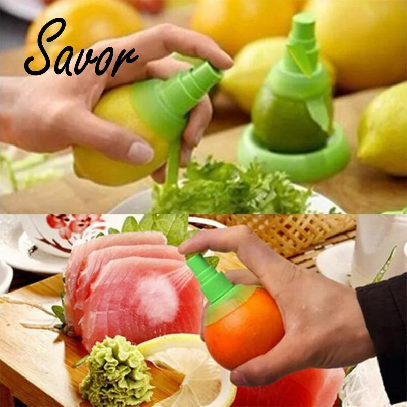 Ručni sokovnik za cijeđenje soka od naranče, sprej za limun, raspršivač za cijeđenje voća, raspršivač za salatu, svježi okus, kuhinjski alati