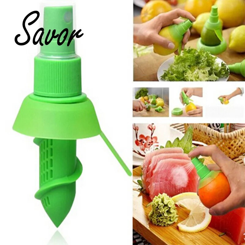 Ručni sokovnik za cijeđenje soka od naranče, sprej za limun, raspršivač za cijeđenje voća, raspršivač za salatu, svježi okus, kuhinjski alati