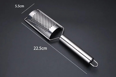 Ručna ribalica od nehrđajućeg čelika Višenamjenska kuhinjska ribalica za sir, čokoladu, maslac, voće i povrće