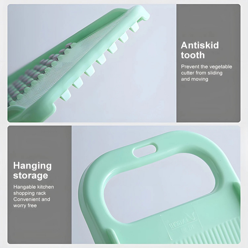 Alat za guljenje voća Rezač Sjeckalica za kućanstvo Ribelica Kuhinjski alat Pribor Rezač za povrće krumpir krastavac Mrkva Sjeckalica