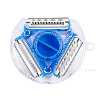 3 u 1 višenamjenski nož za guljenje voća, krumpira, alata za sjeckanje povrća, oštrice od nehrđajućeg čelika Kuhinjski dodaci Home