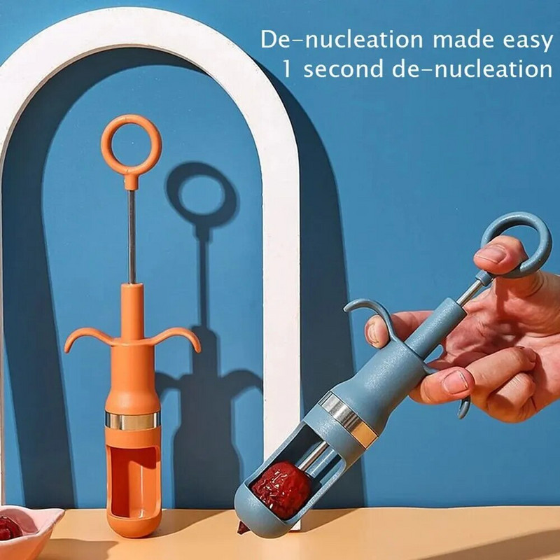 Odstranjivač jezgri žižule Kuhinjski alati Kreativno kućanstvo Crvene datulje Odvajač koštica od trešanja Sredstva za uklanjanje sjemenki iz plodova Kuhinjski gadget