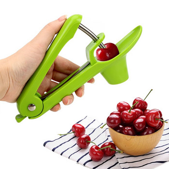 HOOMIN Cherry Core Seed Remover Αξεσουάρ κουζίνας Χρήσιμα Olives Go Πυρηνική συσκευή Cherry Pitter Plastic Fruits Gadgets Εργαλεία