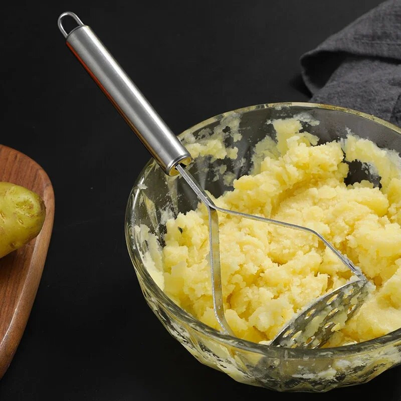 Gnječilica za krumpir od nehrđajućeg čelika Ručna mašina za mljevenje voća i povrća pod pritiskom Kuhinjska drobilica za djecu Dodatna naprava