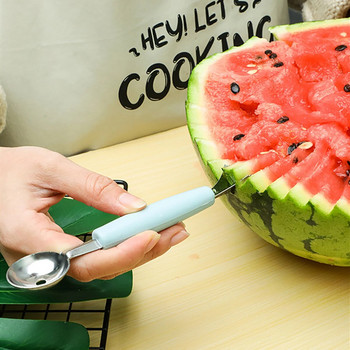 DIY Melon Scoops Ballers Multifunction Fruit Carving Knife Καρπούζι Baller Scoop Fruit Χρήσιμα πράγματα για αξεσουάρ κουζίνας
