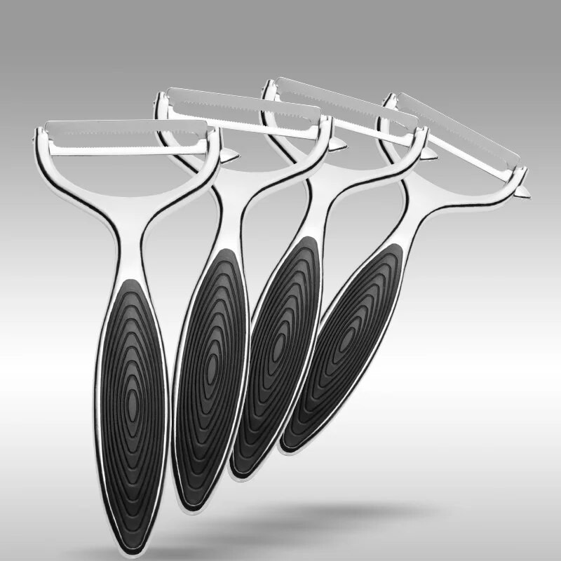 Burgonya-zöldség-gyümölcshámozó Többfunkciós éles hámozó saláta Gyümölcs Eszközök Konyhai kiegészítők Zöldséghámozás