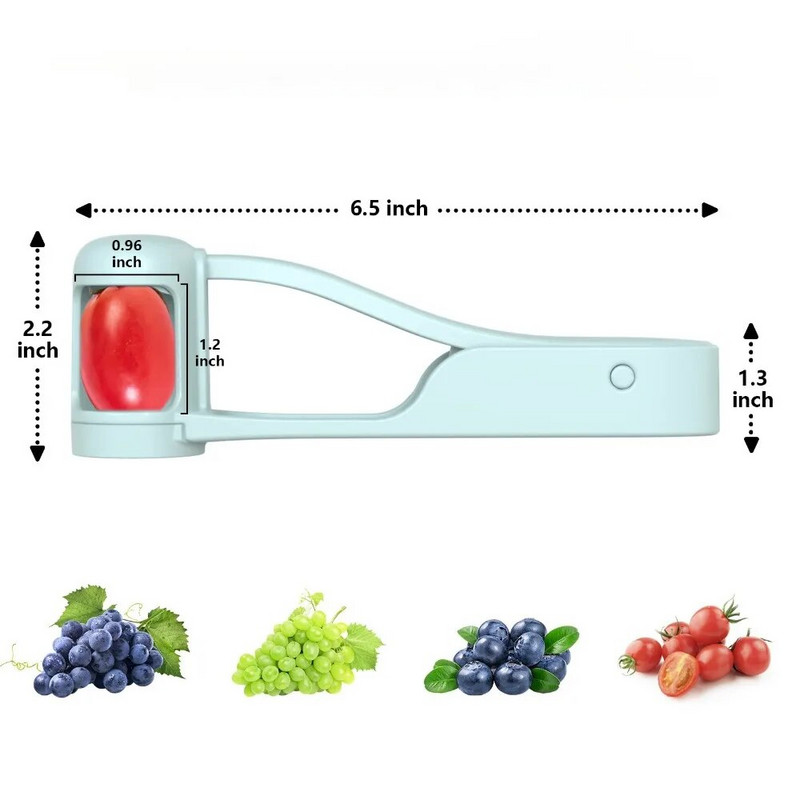 Rezač za grožđe Rezač za malo voće Cjepač za grožđe Alati za salatu za djecu Gulilica za grožđe Rezač za cherry rajčice Kreativni kuhinjski dodatak