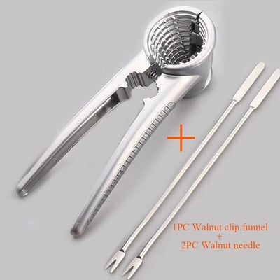 Kuhinjski alat za ljuštenje oraha, stezaljka, kliješta, razbijač, ljuska za orahe, legura cinka, ljuska za orahe, badem, orah, pekan, lješnjak, lješnjak, orah