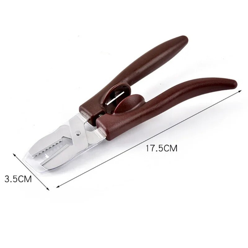 Nova kreativna višenamjenska kopča za kesten od nehrđajućeg čelika, kopča za orah, ljuska, otvarač za kesten, kuhinjski alati, rezači, gadgeti