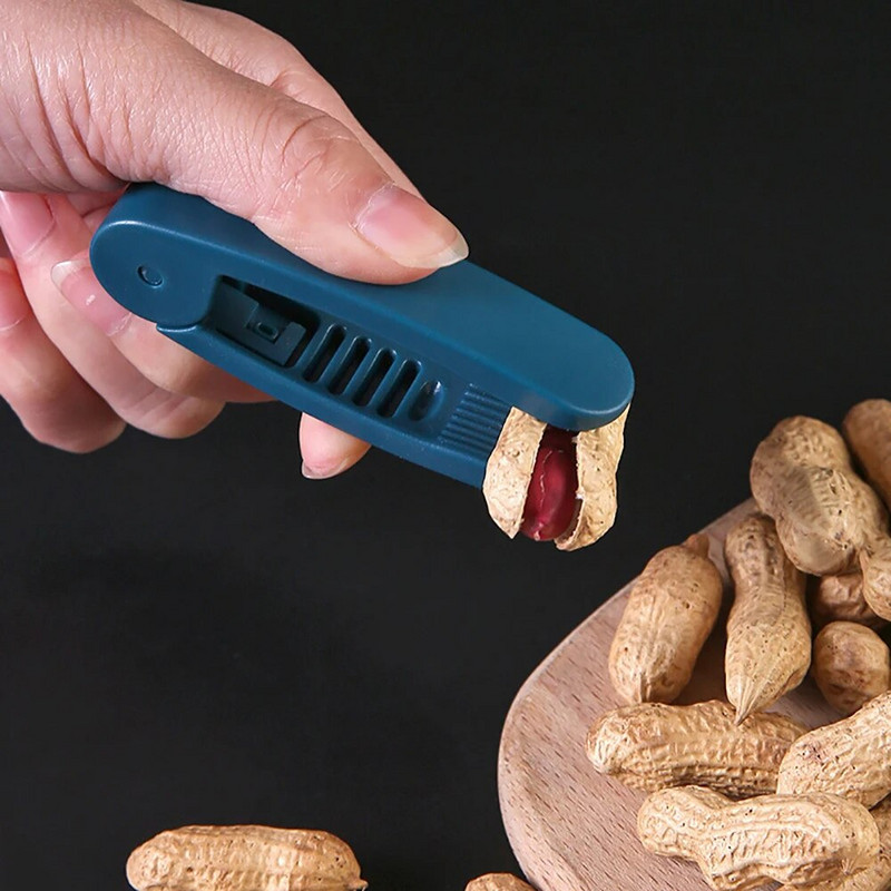 Curățător de semințe de arahide Plastic Clip de arahide Deschizător de gură de arahide Instrument de deschidere a coajelor de semințe de arahide Decojie Accesorii de bucătărie Gadget