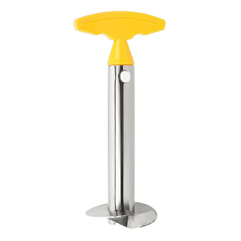 Ananasų skustuvas spiralizatorius nerūdijančio plieno šerdies žievelės pjaustyklės įtaisas Virtuvės priedai Vaisių ir daržovių įrankis