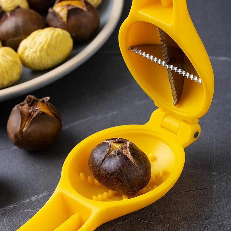 2 u 1 štipaljka za kestene Kliješta za orahe Stroj za rezanje oraha Kućni otvarač za kestenove ljuske oraha Stezaljka Kuhinjski pribor