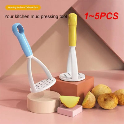 1 ~ 5 bucăți piure de piure de cartofi piure de cartofi stoarse instrument pentru fructe și legume Gadget de bucătărie Accesorii pentru bucătărie Material plastic