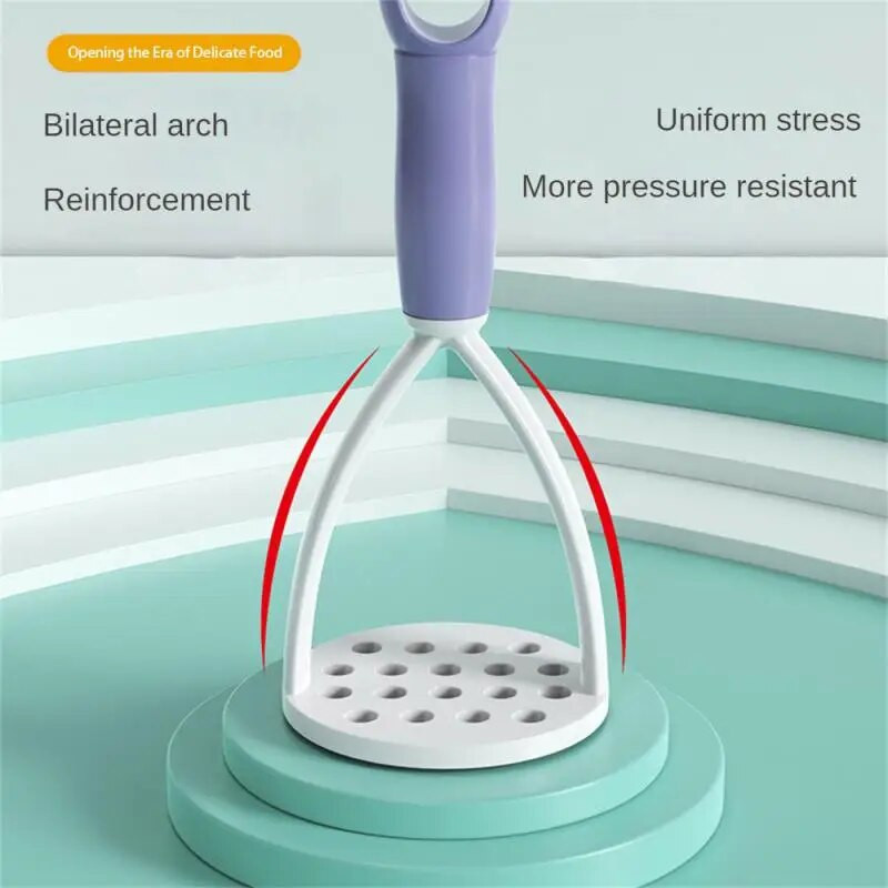 1–5 Vnt bulvių košės grūstuvas išspaustas bulvių grūstuvas Vaisių ir daržovių įrankis Virtuvės prietaisas Virtuvės priedai plastikinė medžiaga