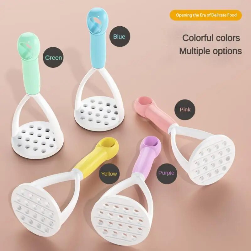 1–5 Vnt bulvių košės grūstuvas išspaustas bulvių grūstuvas Vaisių ir daržovių įrankis Virtuvės prietaisas Virtuvės priedai plastikinė medžiaga