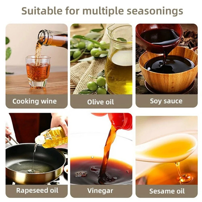 Kuhinjski dozator maslinovog ulja Boca s raspršivačem ulja Automatski dozator 470ML raspršivač ulja za kuhanje Kuhinjska salata Roštilj Pečenje
