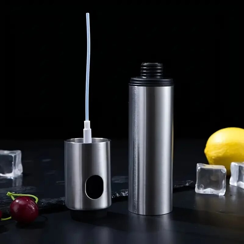 1 kom raspršivač za maslinovo ulje od nehrđajućeg čelika, raspršivač za ulje za kuhanje, friteza, kuhinjska boca s raspršivačem za roštilj, prženje, kuhinja